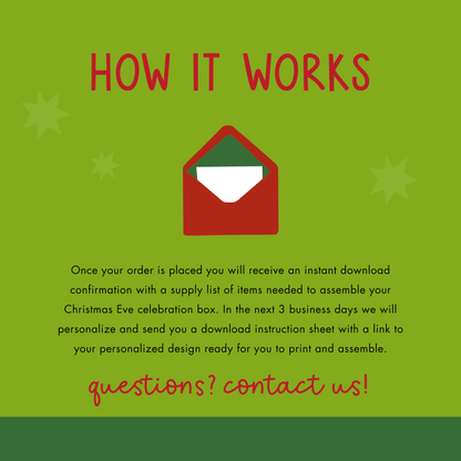 Grinch Christmas Eve Box – Personalized Digital Download