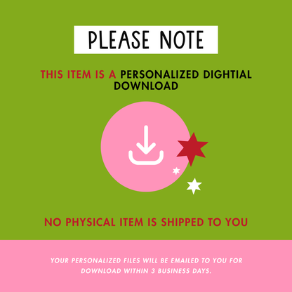 Grinch Christmas Eve Box – Personalized Digital Download